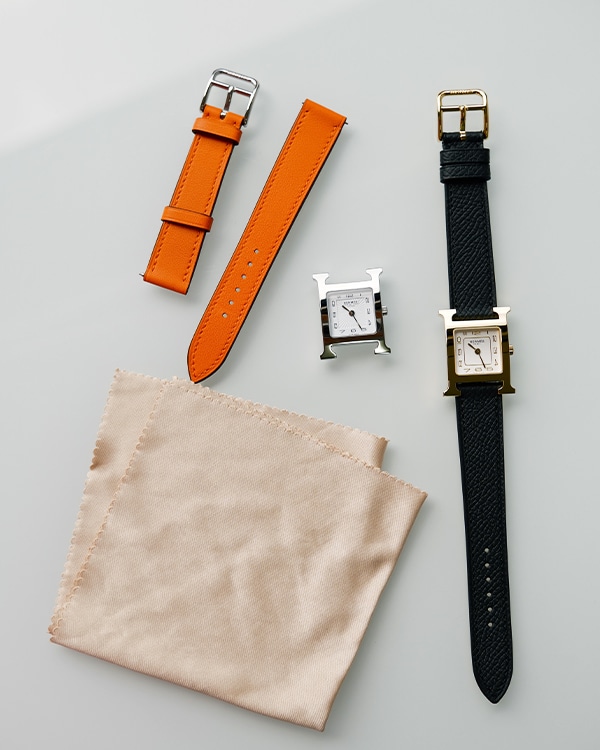 Hウォッチの魅力はベルトにあり？替えるだけで印象が変わる、手元の