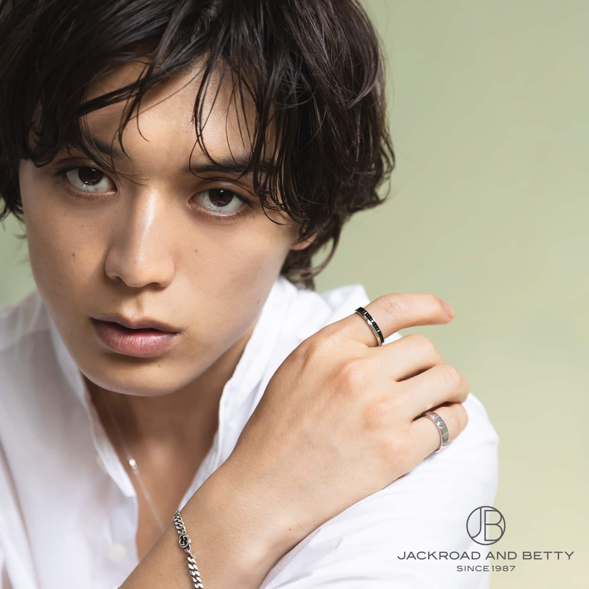 キャトル ブラック リング ハーフ[JAL00206] QUATRE BLACK RING HALF