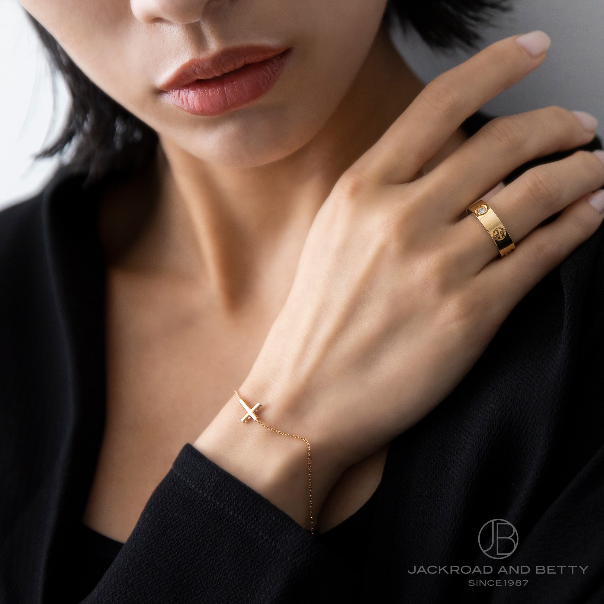ラブリング 3Pダイヤ YG[B4032449] Love Ring | カルティエ 新品