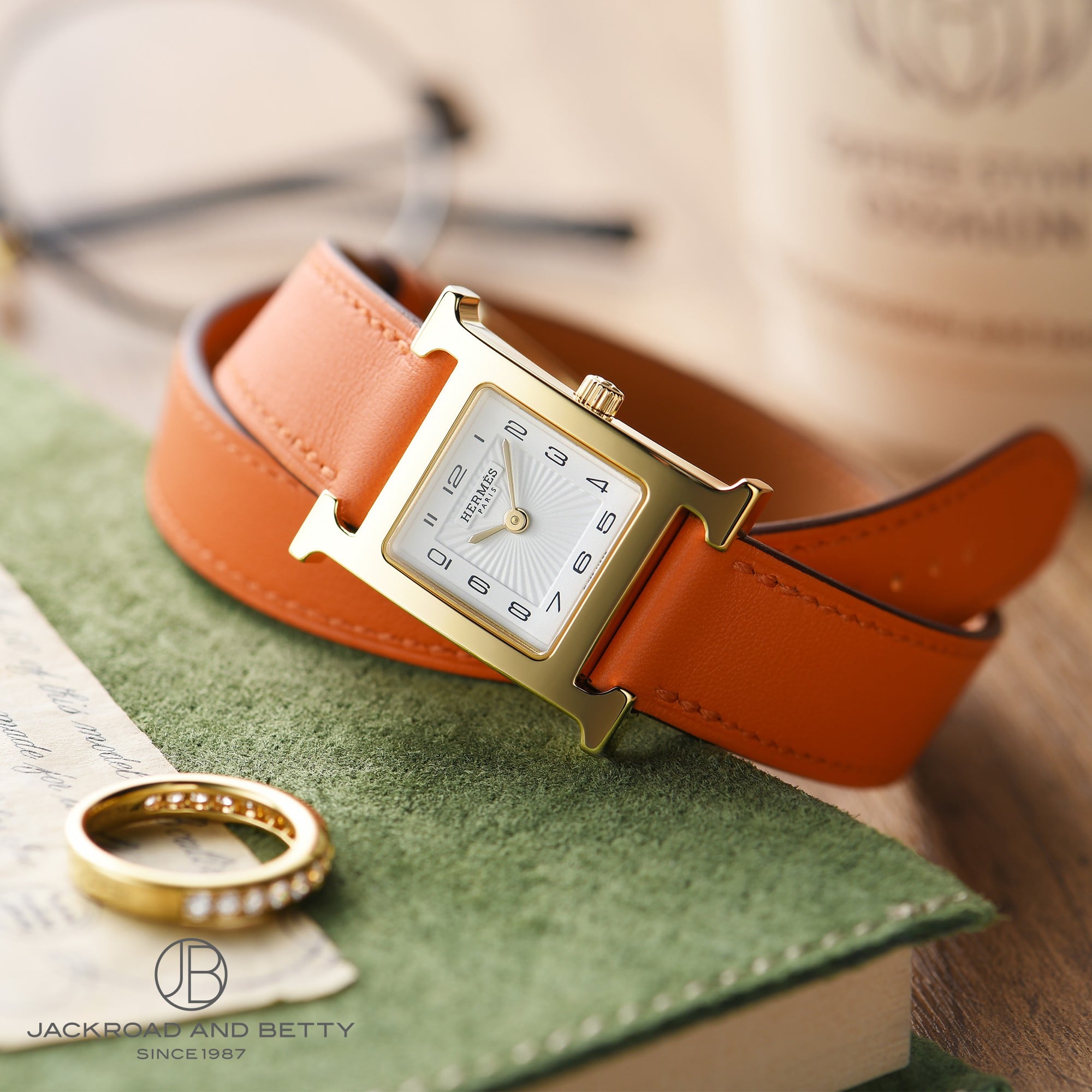 Hウォッチ PM 25mm ドゥブルトゥール[W036738WW00] H Watch Double