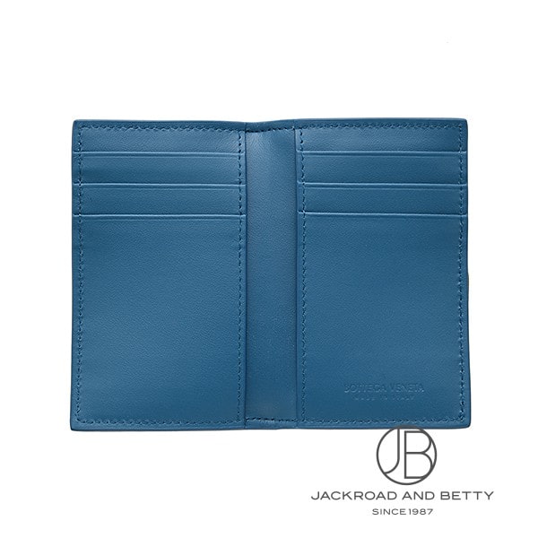 カセット フラップ カードケース ブルー[748053 VBWD2 4424] Cassette