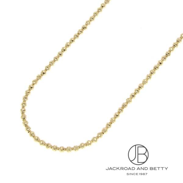 K18 カット ボール チェーン ネックレス[] K18 Cut Ball Chain