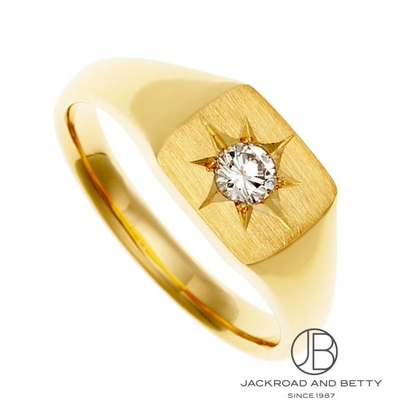 K18 印台 ダイヤリング[] K18 Diamond Ring | ノーブランド 新品