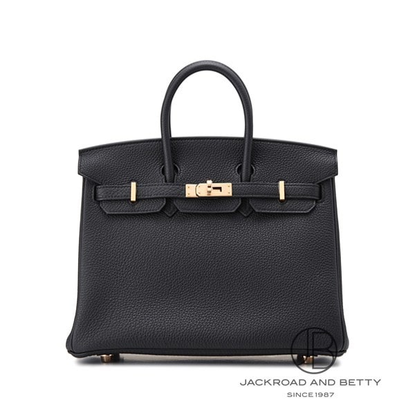 バーキン25 ノワール ブラック 黒[H041344CD89] Birkin25 Noir Black