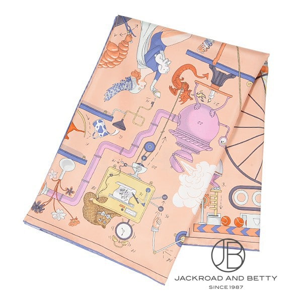 カレ90 ティー・フォー・トゥー ピンク[] Carre90 Tea For Two