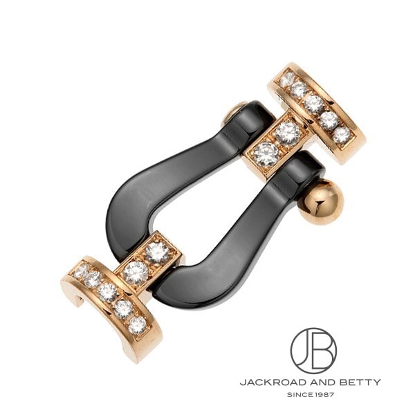 フォース10 LM（ラージ）ハーフダイヤ ブラックセラミック バックル PG