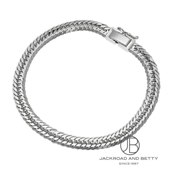 PT950 12面 トリプル 21g 18cm ブレスレット プラチナ 造幣局刻印有り