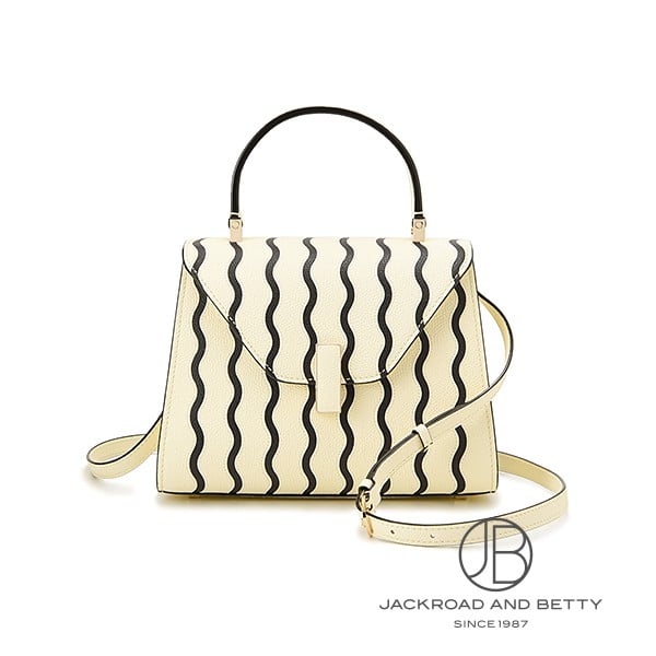 ミニ イジィデ インターシャ ホワイト 白[] Iside Top Handle Mini Bag