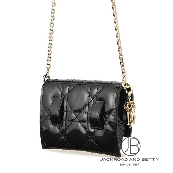 レディ ディオール チェーン ウォレット ブラック 黒[S0876OVRB] Lady