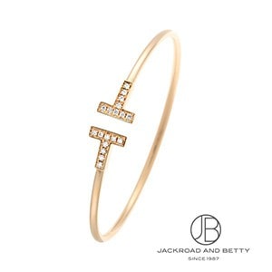 Tワイヤー ダイヤ ブレスレット M RG[33263538] T Wire Diamond