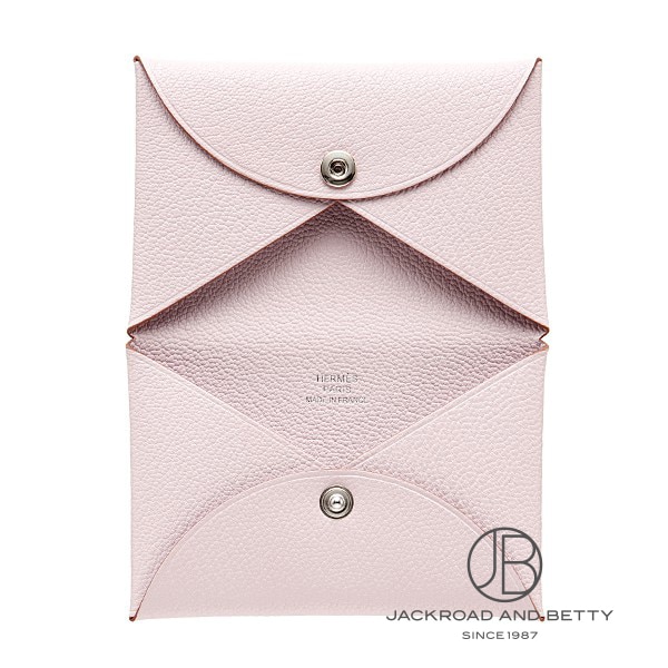 カルヴィ カードケース モーヴペール ピンク[] Calvi Card Case Mauve