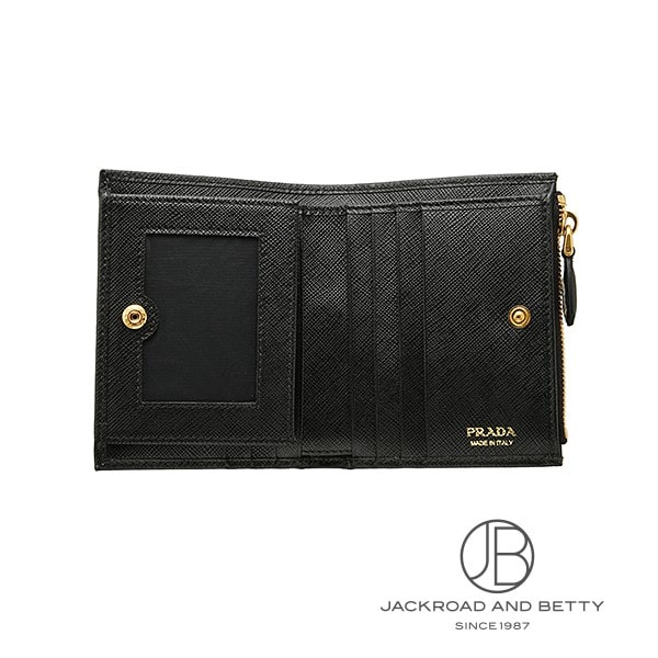 サフィアーノレザー ウォレット ネロ ブラック 黒[1ML023 QWA F0002