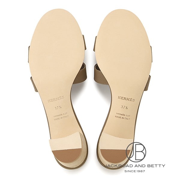 サンダル オアジス エトゥープ ベージュ 37.5[H151215Z] Sandals Oasis