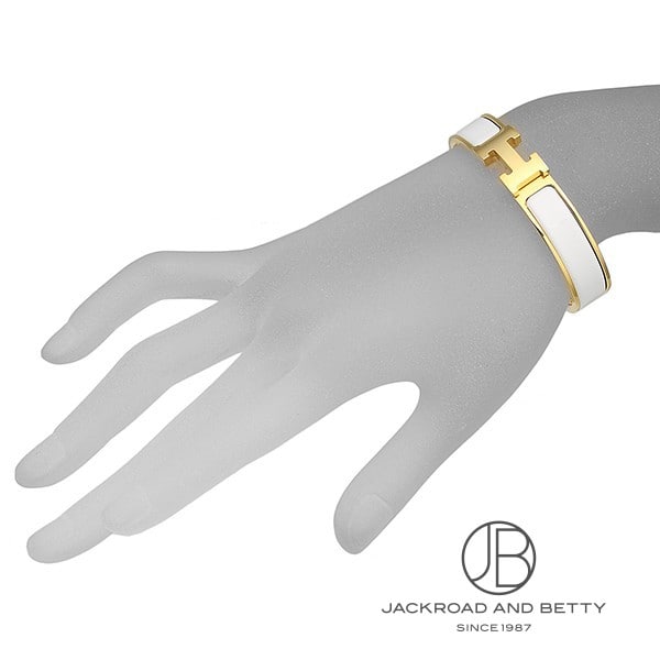 クリックH ブレスレット PM ブラン ホワイト 白[H700001F 31] Clic H