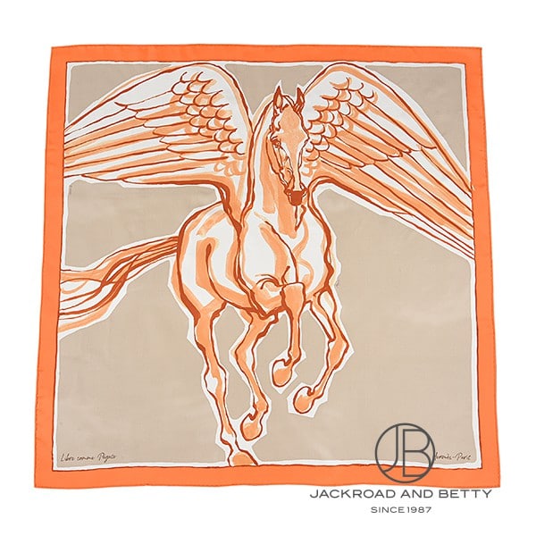 カレ90 ペガサスのように自由に オレンジ[H003802S 02] Carre90