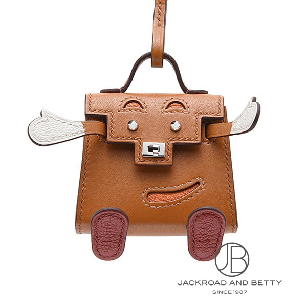 ビジュ―ドサック ケリードール チャーム ナチュラルサブレ オレンジ