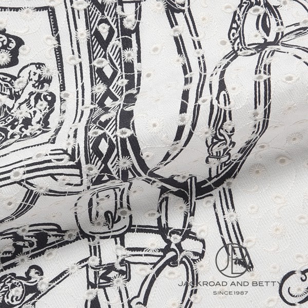 カレ70 ブリッド・ドゥ・ガラ イングリッシュ エンブロイダリー