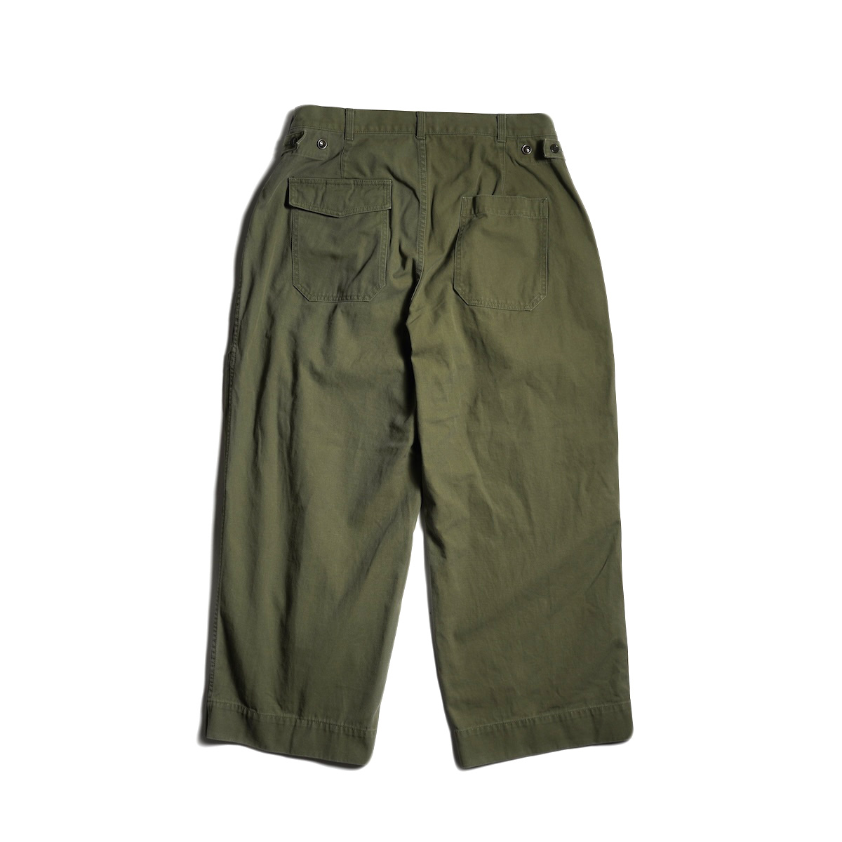 A.PRESSE / USAF Hemmed Bottoms (Olive)