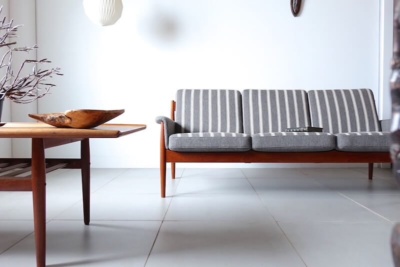 Bellbet | Three seat sofa by Grete Jalk グレーテヤルク ソファ