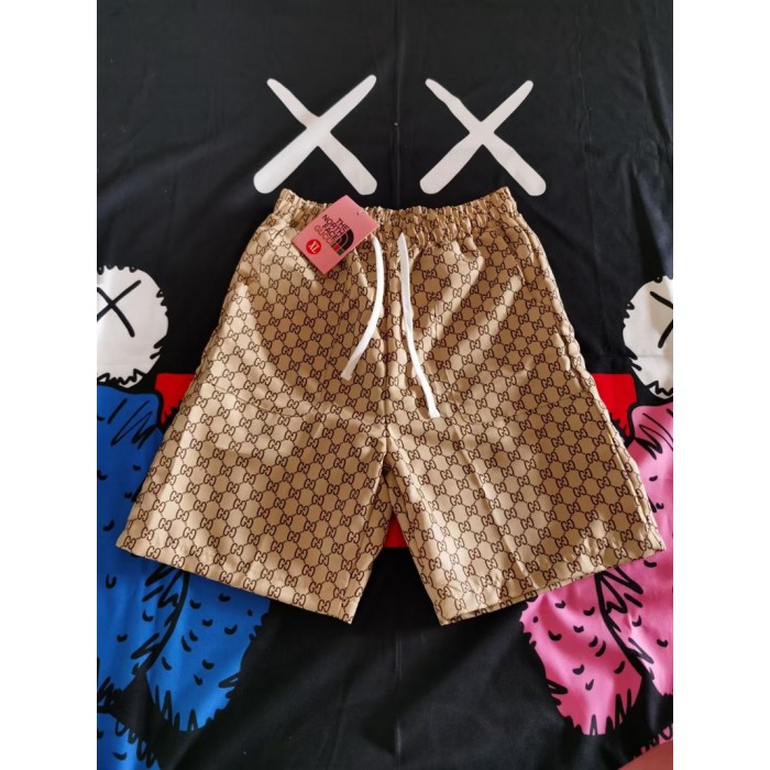 ハイブランドグッチ ザノースフェイスコラボ 半ズボン潮流 ゆったり