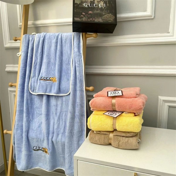 グッチ タオル毛布ベッド用品gucciブランド枕フェイスタオル綿ビーチ
