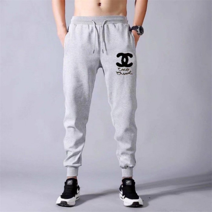 ブランドシャネル ズボン レディースメンズスポーツ風 秋冬 長パンツ