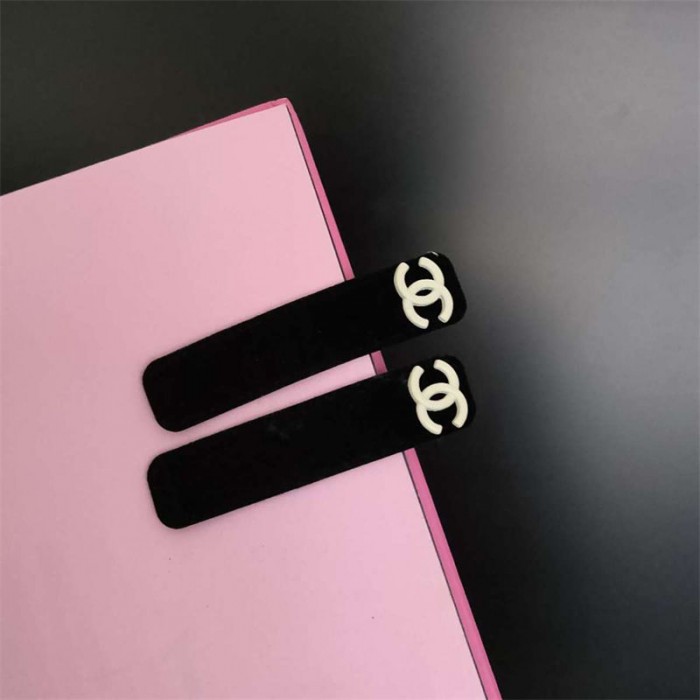 シャネル ヘアピン おしゃれ Chanel 前髪クリップ 【2本入り】 3色