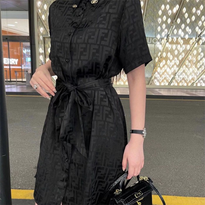 フェンディワンピース ハイブランドFENDI おしゃれ 高品質 ロング