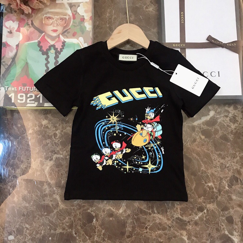 Gucciグッチ快適なtシャツ2点セットかっこいいコットンドナルドダック