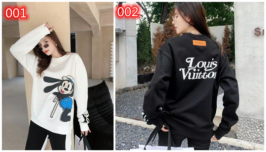 LOUIS VUITTON ルイヴィトン プルオーバーブランド 秋冬 裏起毛 裏起毛