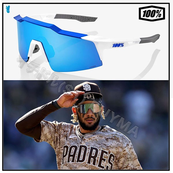 100% Speedcraft タティス 2024 ワンハンドレッド サングラス 100