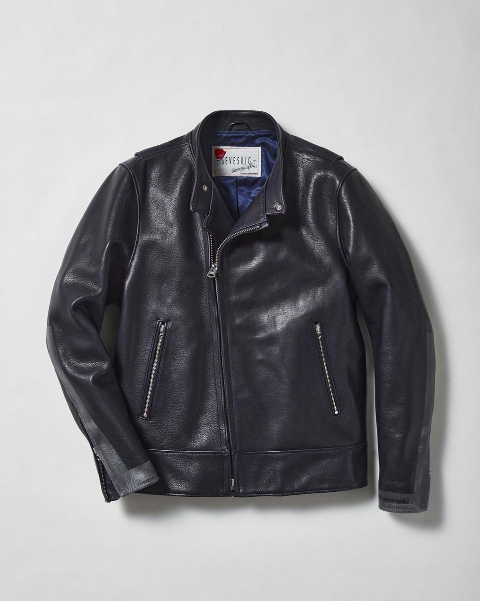 カワサキ リフレクターレザーライダース - 鹿児島のバイクショップ