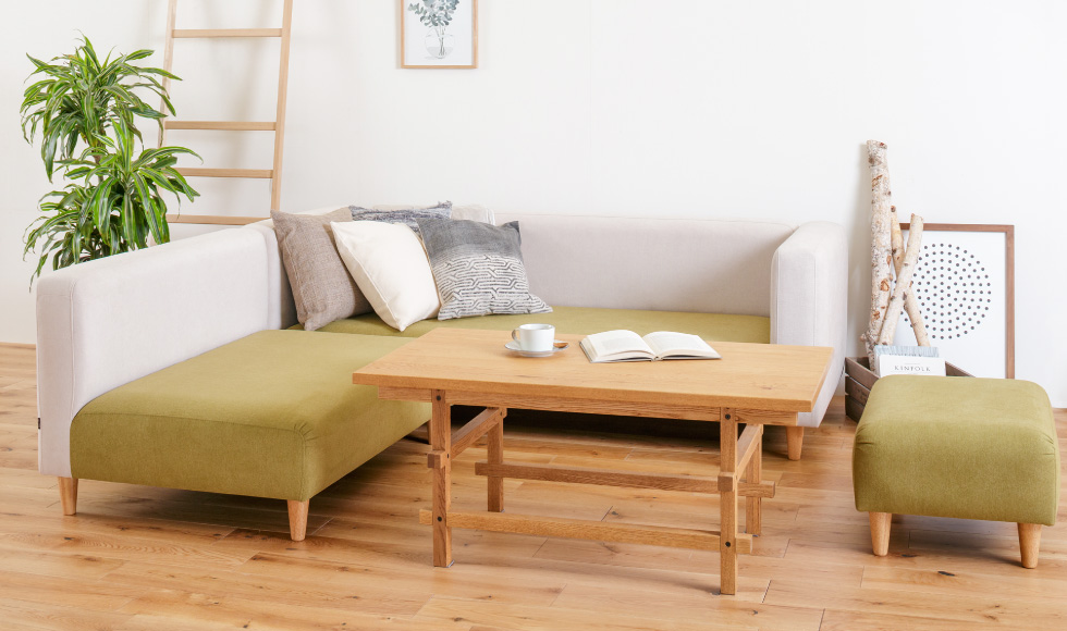 FLORIA フロリア 3人掛け｜札幌・青山のオーダーソファ blocco（ブロッコ）