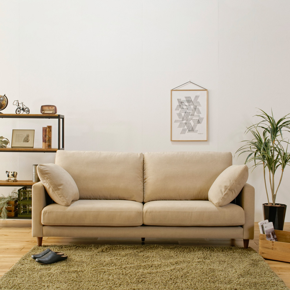 JUAN ジュアン 3人掛け｜札幌・青山のオーダーソファ blocco（ブロッコ）