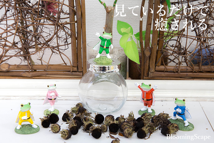 ブルーミングスケープ】「ガーデン ウェルカム コポタロウ」 かえるの