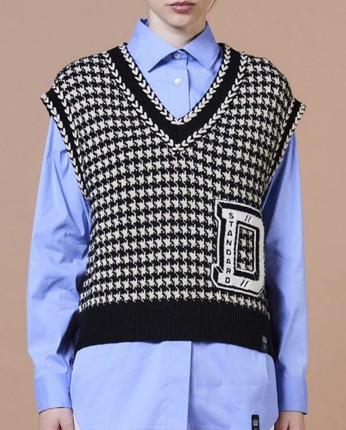 DOUBLE STANDARD CLOTHING ダブル スタンダードクロージング Dロゴ刺繍