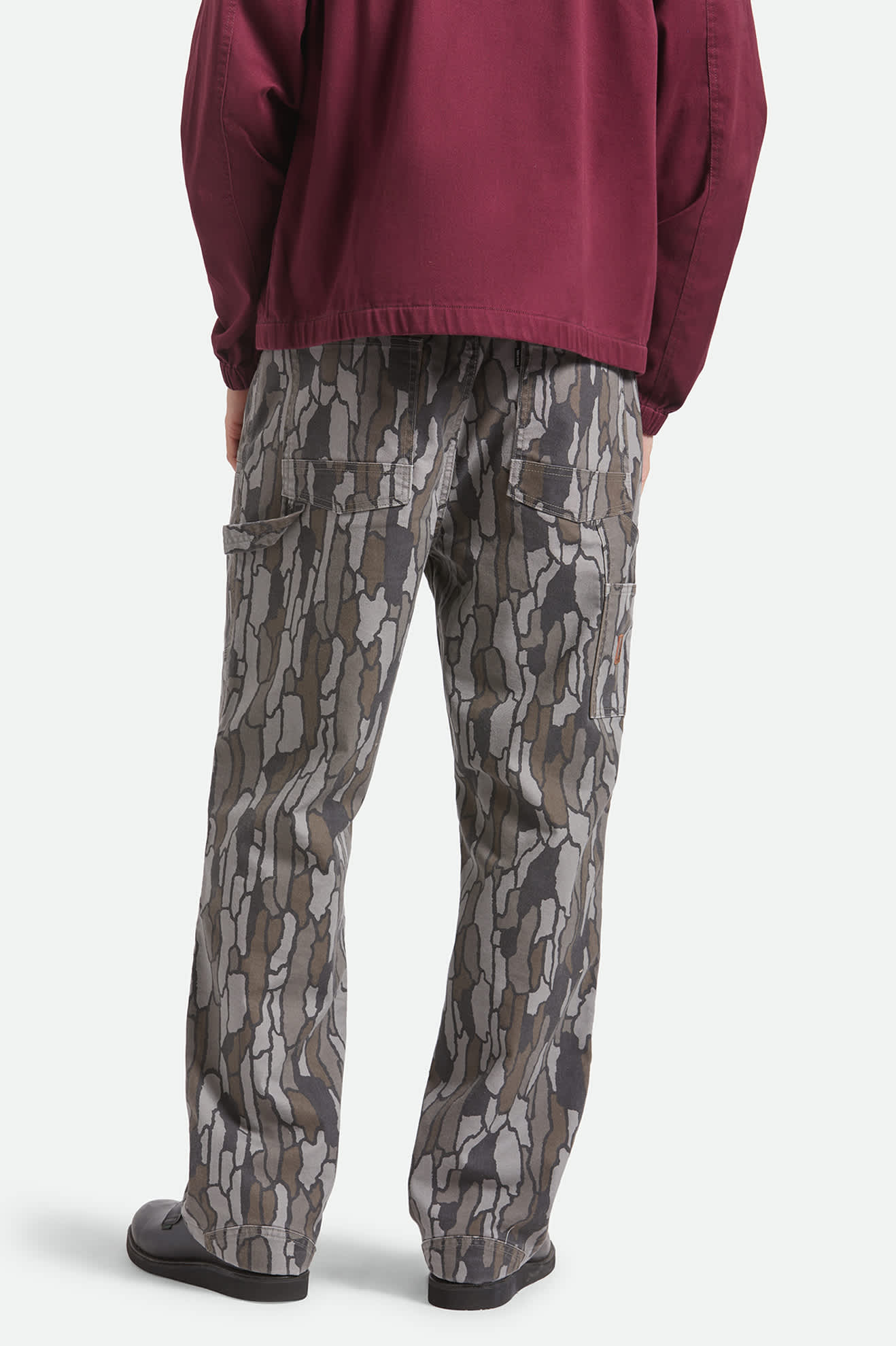 Men's Builders Carpenter Stretch Pant in Bark Camo – Brixton