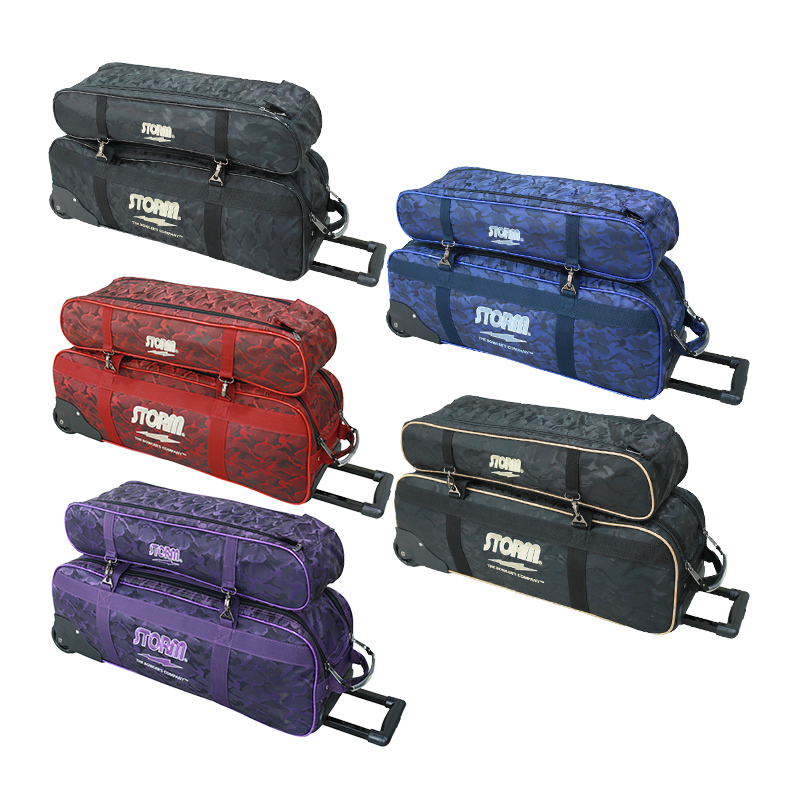 STORM ボウリング用3個バッグ ブルー STORM ボウリング用バッグ 3個入