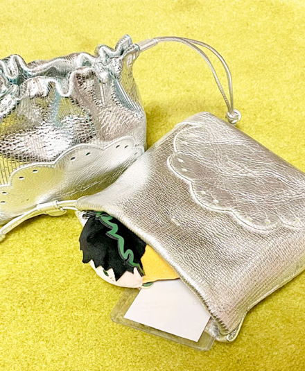 ボナ フォルトゥーナ : ハンドメイドで1つ1つ丁寧に仕上げた巾着ポーチ