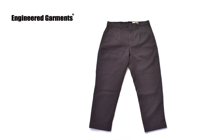ANDOVER PANT - PC TWILL / BLACK | ENGINEERED GARMENTS（エンジニア