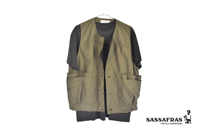 Overgrown Hiker Vest- Trek Nylon / 2 color | SASSAFRAS（ササフラス