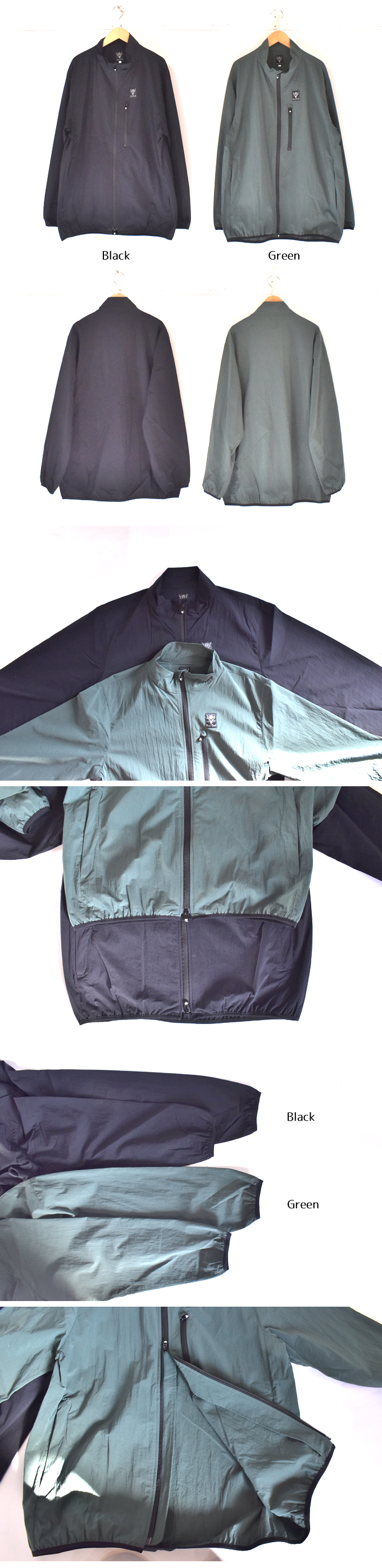PACKABLE JACKET - NYLON TYPEWRITER / 2 color | South2 West8