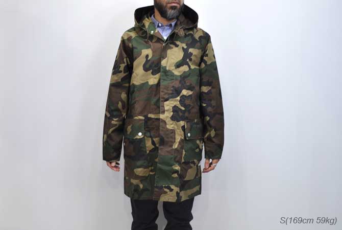 Fall Leaf Bud Coat (Weeds Poplin) / Woodland | SASSAFRAS