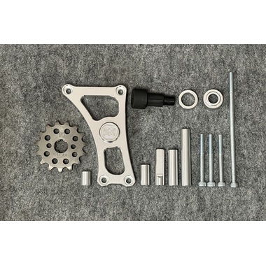 横型エンジン用フロントスプロケット オフセット キット モンキーや