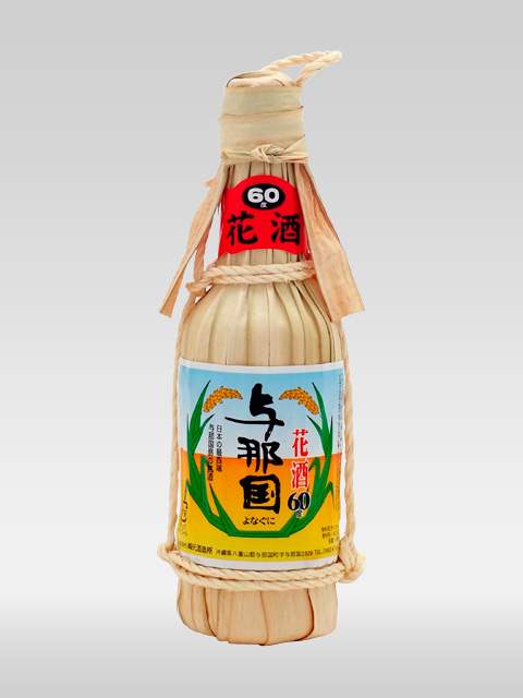 琉球泡盛】花酒 与那国 クバ巻 60度 600ml - 後藤商店