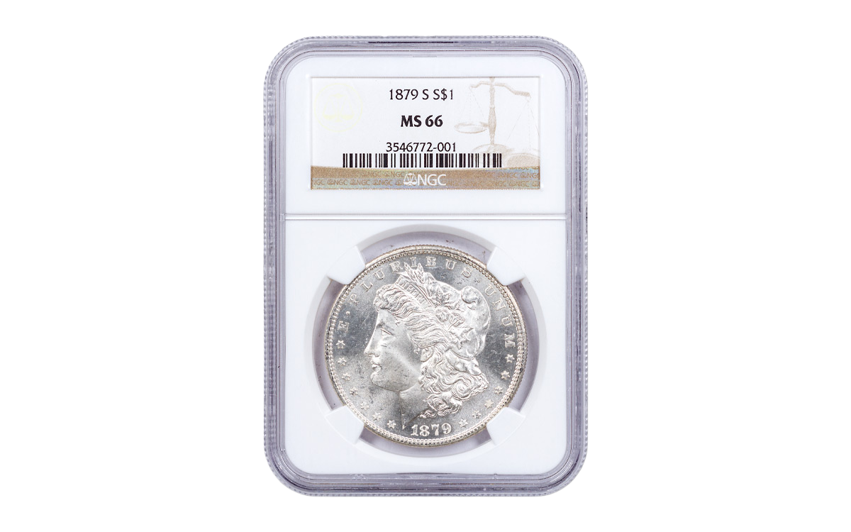 1900-P Morgan Silver Dollar NGC MS65 | GOVMINT