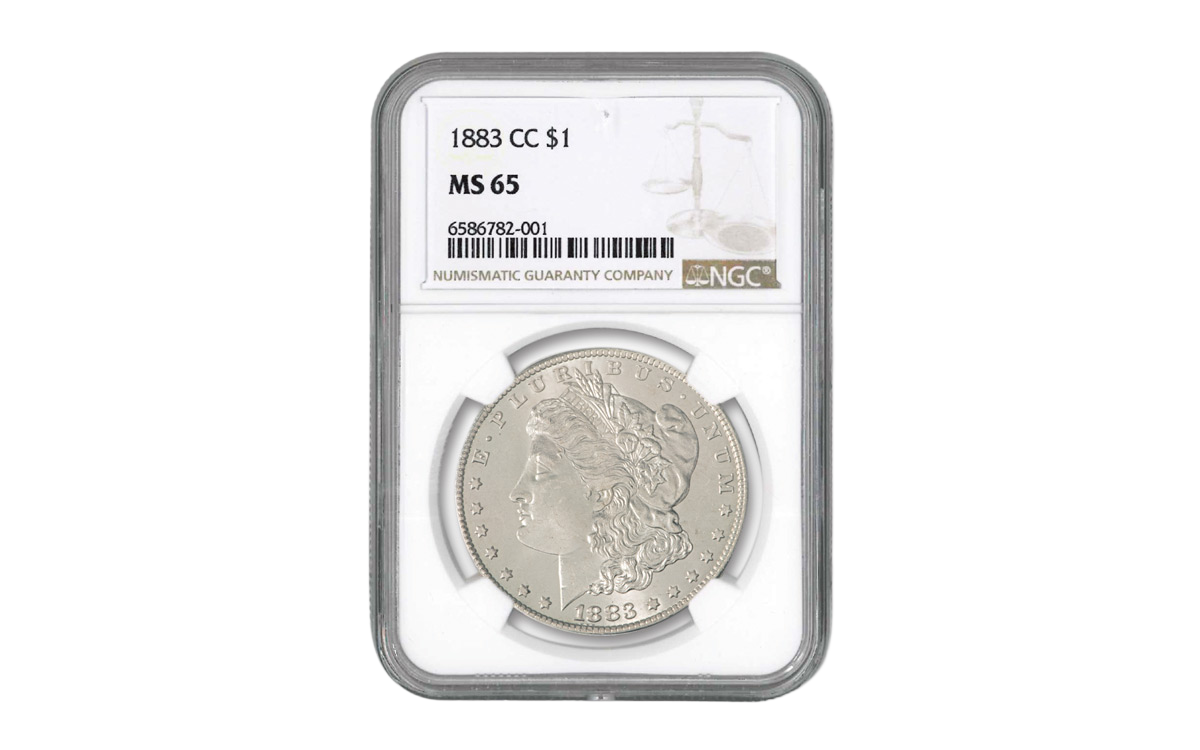 1900-O Morgan Silver Dollar NGC MS65 | GOVMINT