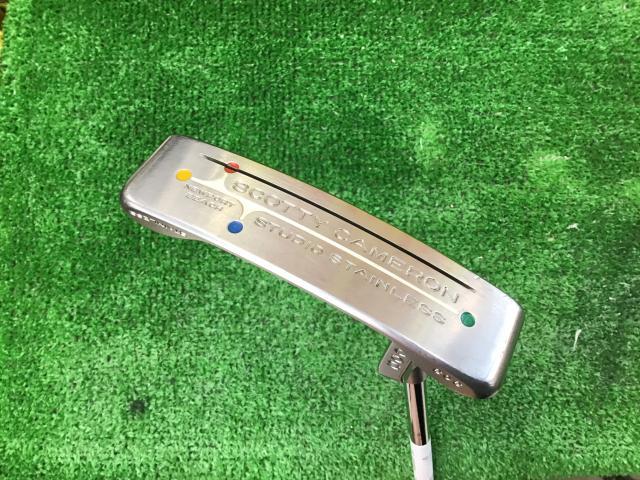 市販モデルで最高のステンレスパター、SCOTTY CAMERON（スコッティ