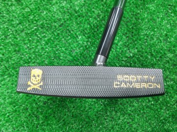 スコッティキャメロン Futura X5R ブラックDLC センターネック仕様×KBS