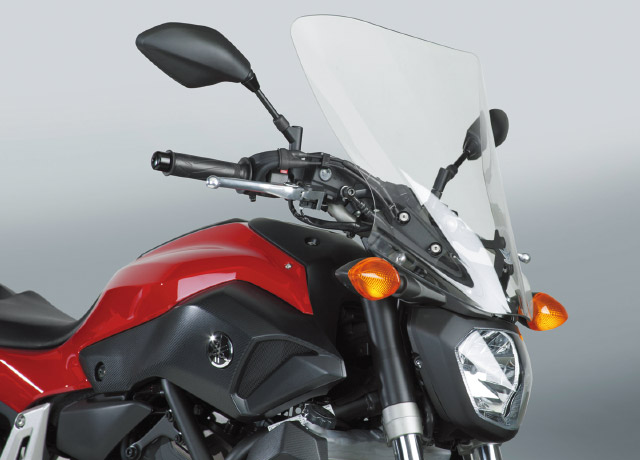 グーバイク特集記事】MT-07乗りは、風防効果にも見た目にもこだわる